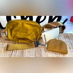 Lululemon belt bag and wristlet set